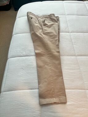 Tan chinos 32x 27, slim fit